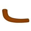 Béquille simple kit marron MOTTURA 9840023V photo du produit