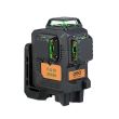 Pack laser multilignes FLG 6X-GREEN +  batterie + chargeurs en saccoche rembourrée GEO FENNEL 534630 photo du produit Secondaire 2 S