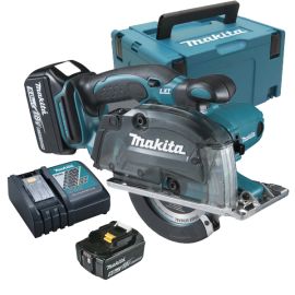 Scie circulaire à métaux 18V Makita DCS552RTJ + 2 batteries BL1850 Li-Ion 5 Ah + Coffret MAKPAC 3 photo du produit Principale M