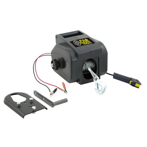 Treuil électrique 12 V TE 907B portable tirage 907 kg FARTOOLS 182015 photo du produit