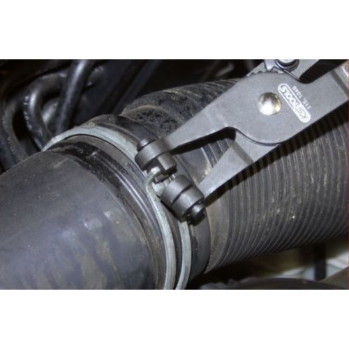 Pince à colliers standard à mors fendus 220 mm KS TOOLS 115.1046 photo du produit Secondaire 3 L