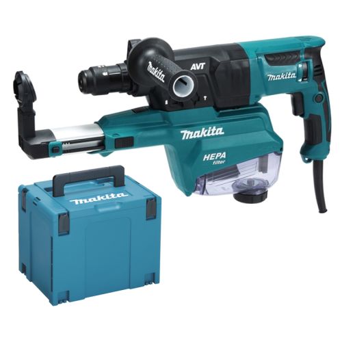 Perfo-burineur SDS-Plus 800 W 2,4 J 26 mm en coffret MAKPAC MAKITA HR2653TJ14 photo du produit