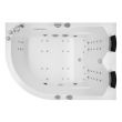 Baignoire balnéo 51 jets SIRIUS 170 IPOWER droite 2 places en angle - THALASSOR - SIRIUS170D-IP pas cher