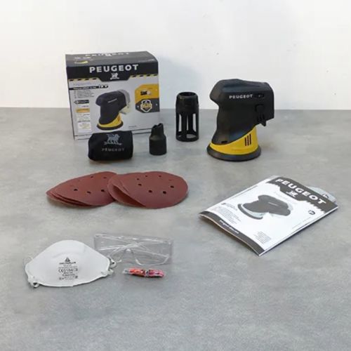 Ponceuse orbitale 18 V EnergySand-18V (sans batterie ni chargeur) PEUGEOT OUTILLAGE 250361 photo du produit Secondaire 7 L