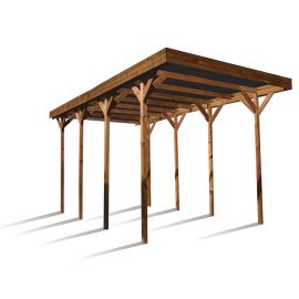 Carport bois Camping-car Forest Style 28,6 m² - 2480 pas cher Principale M