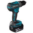 Perceuse-visseuse à percussion 18 V + 2 batteries 3 Ah + chargeur rapide coffret MAKPAC MAKITA DHP485RFJ photo du produit Secondaire 5 S