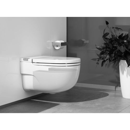 Cuvette WC suspendue r&eacute;servoir int&eacute;gr&eacute; avec abattant IN-TANK MERIDIAN - ROCA - A893301000 pas cher Secondaire 3 L