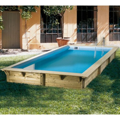 Piscine SUNWATER 300x555 H140cm liner bleu 75/100 - UBBINK - 7504754 pas cher Secondaire 1 L