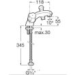 Mélangeur bain-douche NIAGARA N bicommande monotrou - ROCA - A5A0569C00 pas cher Secondaire 1 S