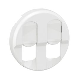 Enjoliveur CELIANE Legrand pour double prise RJ45 blanc - CB2346 photo du produit Principale M