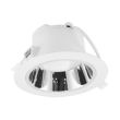 Downlight LED SIRIUS basse luminance blanc / argenté rond D 190 mm 20 W 6000 K MIIDEX LIGHTING 76546 photo du produit Secondaire 4 S