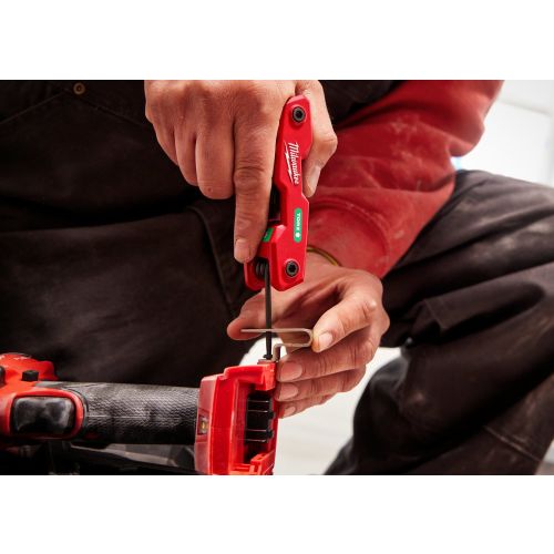 Jeu de 8 clés Torx avec poigné confortable MILWAUKEE 4932480979 photo du produit Secondaire 5 L