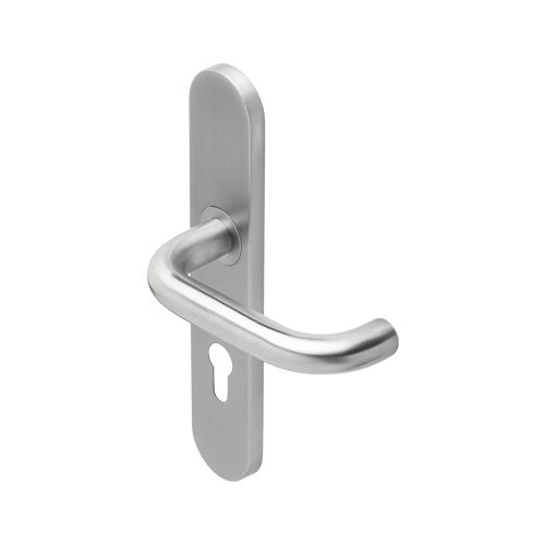 Ensemble sur plaques JADE s&eacute;rie 1294 type cl&eacute; I finition inox bross&eacute; - HERACLES - B-INOX-SP12 pas cher Secondaire 4 L