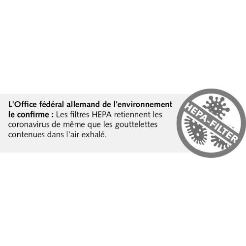 Purificateur d&rsquo;air mobiles LRM 500 avec filtre HEPA - REMKO - 1620500 pas cher Secondaire 1 L