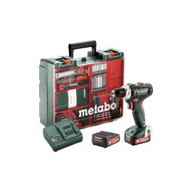 Perceuse-visseuse 12V Metabo Powermaxx BS 12 + 2 batteries 2 Ah + chargeur + coffret - 601036870 photo du produit Principale M