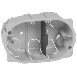 Boîte multiposte BATIBOX Legrand cloisons sèches pour Mosaic 3 modules - 080049 pas cher Principale M