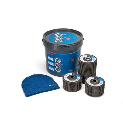 Kit de 40 disques à lamelles X551 Expert for Metal 125 mm BOSCH 061599765W photo du produit Principale L