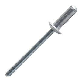Rivet multi-serrage Scell-it alu/acier tête plate 4 x 12 mm boîte de 250 - UD4012 pas cher Principale M