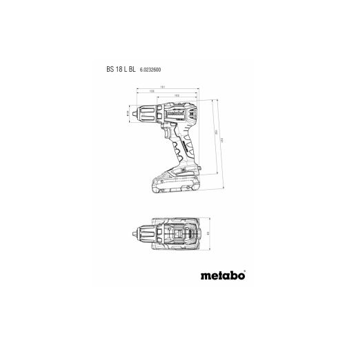 Perceuse-visseuse Brushless 18V BS 18 L BL (sans batterie ni chargeur) METABO 602326890 photo du produit Secondaire 1 L