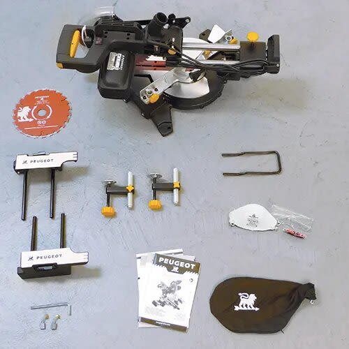 Scie à onglet radiale 1600 W EnergySaw-210SL2 PEUGEOT OUTILLAGE 132031 photo du produit Secondaire 12 L