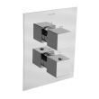 Mitigeur bain-douche thermostatique &agrave; encastrer 2 voies KUATRO 478712S - RAMON SOLER - 47D302540 pas cher