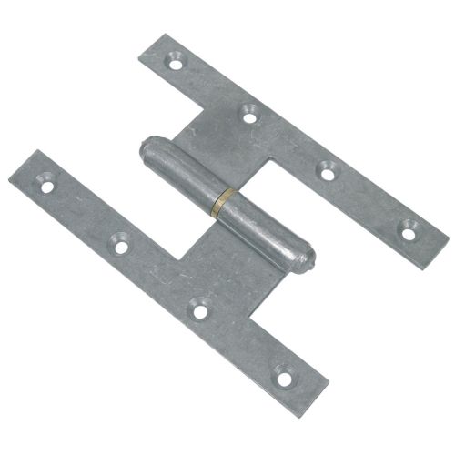 Paumelle renforc&eacute;e FF G.E/N.R 160x100mm brut gauche - FAURE ET FILS - FFG1610CG0 pas cher