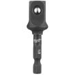 Adaptateur SHOCKWAVE hexagonal 1/4'' carré 1/2'' - MILWAUKEE TOOL - 4932478803 pas cher