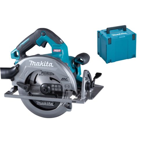 Scie circulaire 40V (sans batterie ni chargeur) + coffret MAKPAC MAKITA HS004GZ03 photo du produit