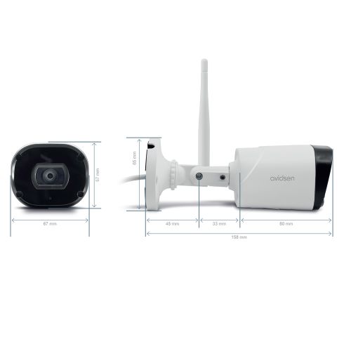 Caméra extérieure IP Wifi compatible appli Avidsen Home HomeCam WR - AVIDSEN - 127052 pas cher Secondaire 4 L