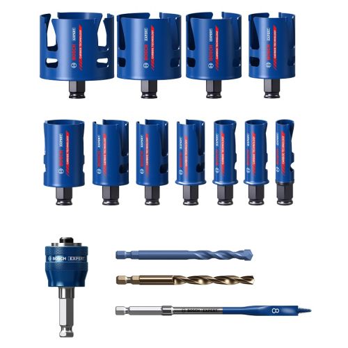 Coffret de 11 scies-trépans Expert Construction Material BOSCH EXPERT 2608900489 photo du produit