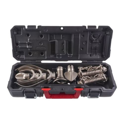 Coffret tête à spirales LHK 22 pour déboucheur M18 FSSM - MILWAUKEE TOOL - 48533840 pas cher