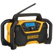 Radio de chantier 12 / 18 V XR double alimentation avec fonction Bluetooth (sans batterie ni chargeur) DEWALT DCR029-QW photo du produit Secondaire 1 S