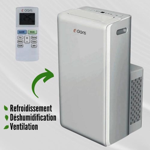 Climatiseur mobile 3,5kW froid seul 12000 BTU - GARIS - C01-MB12BTU pas cher Secondaire 10 L