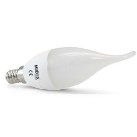 Ampoule LED Miidex E14 coup de vent 6 W 520 lm 3000 K - 74895 photo du produit Principale M