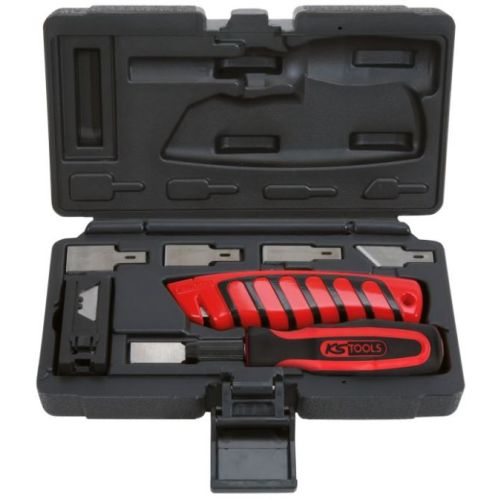 Jeu de grattoirs et cutters 27 pièces KS TOOLS 907.2200 photo du produit