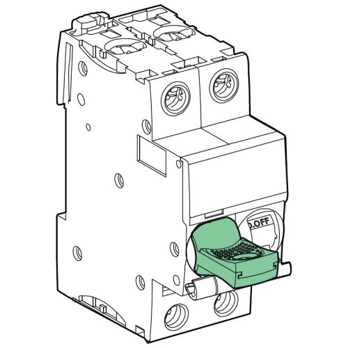 Lot de 10 de cadenassage ACTI9 dispositif pour iC60 iID Vigi iC60 SCHNEIDER ELECTRIC A9A26970 photo du produit Secondaire 1 L