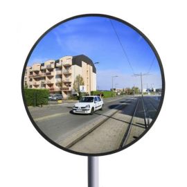 Miroir rond JPAG Socomix pour contrôle et surveillance sur voies privées photo du produit Principale M