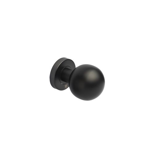 Bouton de porte JADE BP02 diamètre 55 mm noir mat Héraclès B-INOX-BP02N photo du produit