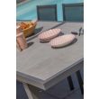 Table de jardin VENISE 190/250x95 gris anthracite - DCB GARDEN - VENISE-TB250 pas cher Secondaire 1 S