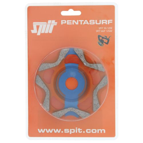 Disque de ponçage Pentasurf D.125mm pour matériaux abrasifs SPIT 610519 photo du produit Secondaire 2 L