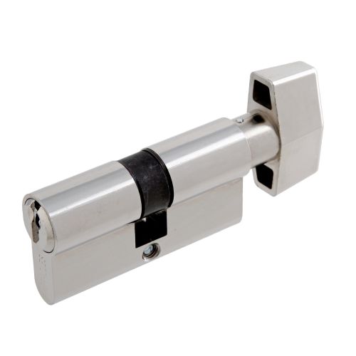 Cylindre à double entrée 5 goupilles 5G 30 x 30 mm KAL3101 laiton nickelé 3 clés HERACLES C100010MV7 photo du produit Secondaire 2 L