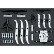 Coffret d'extracteur 2 et 3 griffes 3 pi&egrave;ces KS TOOLS 700.1100 photo du produit Secondaire 1 S
