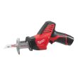 Scie sabre HACKZALL 12 V M12 C12 HZ-202C + 2 batteries 2 Ah + chargeur + coffret MILWAUKEE 4933441195 photo du produit Secondaire 2 S