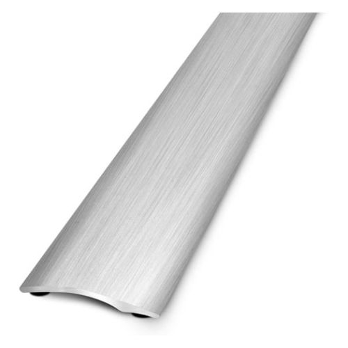 Seuil adhésif 27mm aluminium anodisé titane brossé 0,9m pour sol souple - DINAC - 643221D pas cher