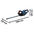 Taille-haie 18 V GHE 18V-50 (II) Professional (sans batterie ni chargeur) 50 cm BOSCH 06008C9600 photo du produit Secondaire 1 S