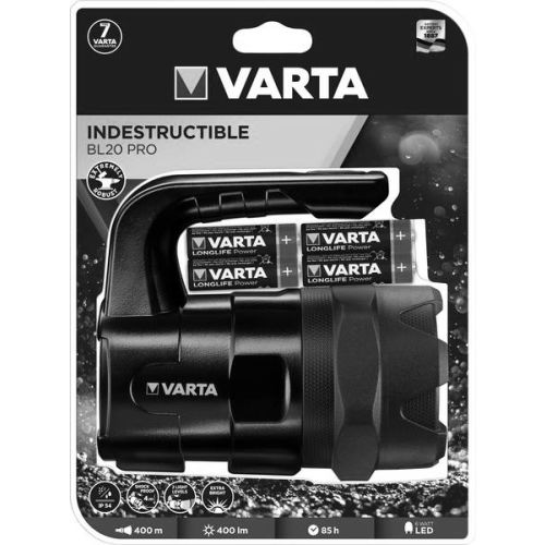 Projecteur indestructible LED portée 400m - VARTA - 18751101421 pas cher Secondaire 3 L