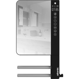 Sèche-serviette électrique soufflant 1800W TELIA avec miroir et barres - ATLANTIC - 720111 pas cher Principale M