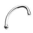 Bec col de cygne oriantable saillie 140mm - GROHE - 13071000 pas cher