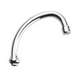 Bec col de cygne oriantable saillie 140mm - GROHE - 13071-000 pas cher