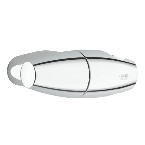 Support mural pour douchette chromé orientable MOVARIO - GROHE - 28401000 pas cher